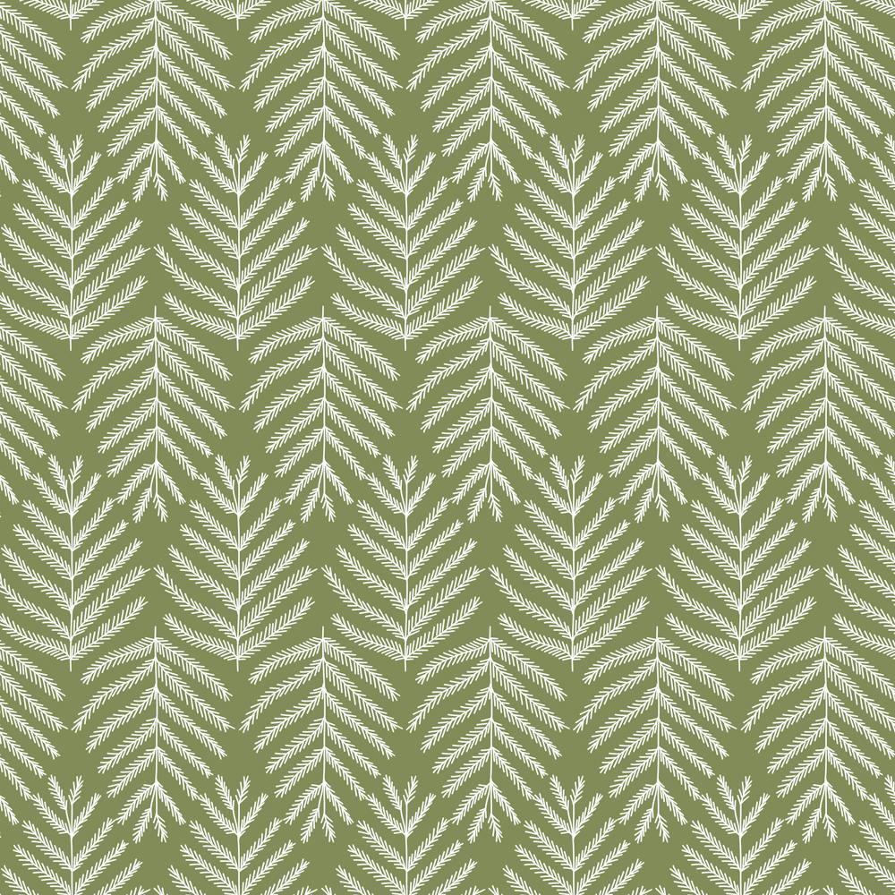 Simple pine trees Green