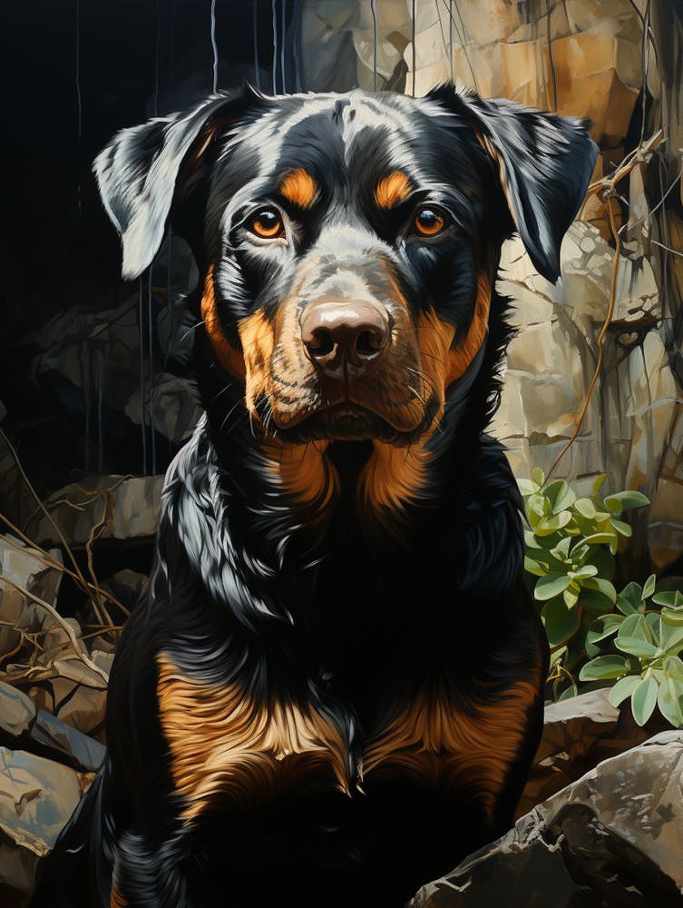 Majestic Rottweiler