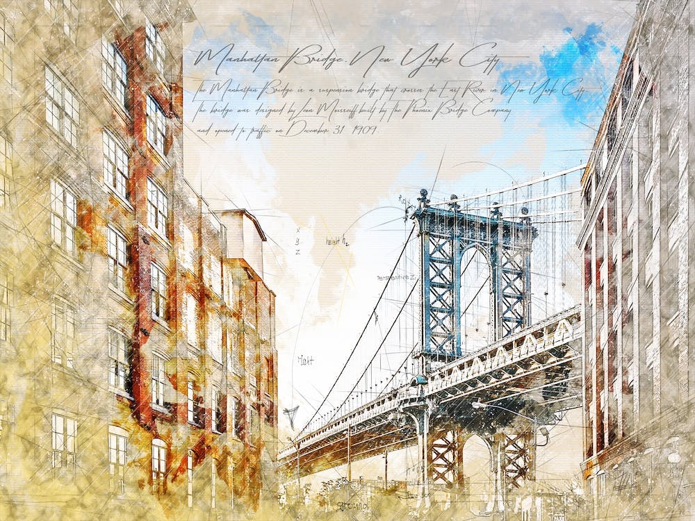 Manhattan Bridge, New York