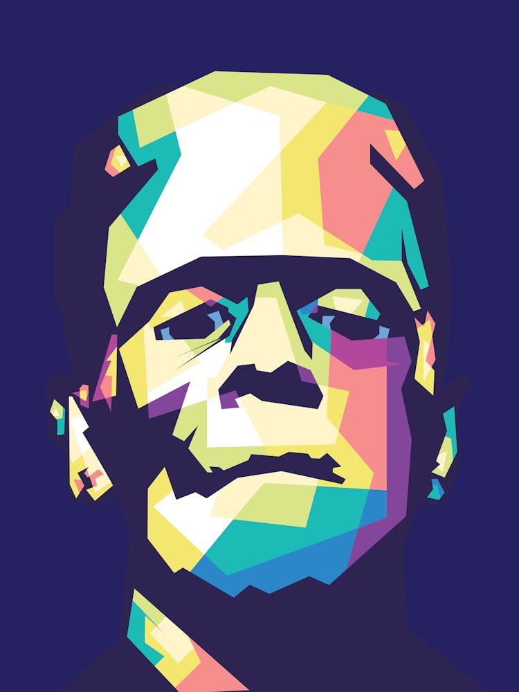 Dj Frankenstein In Wpap Style