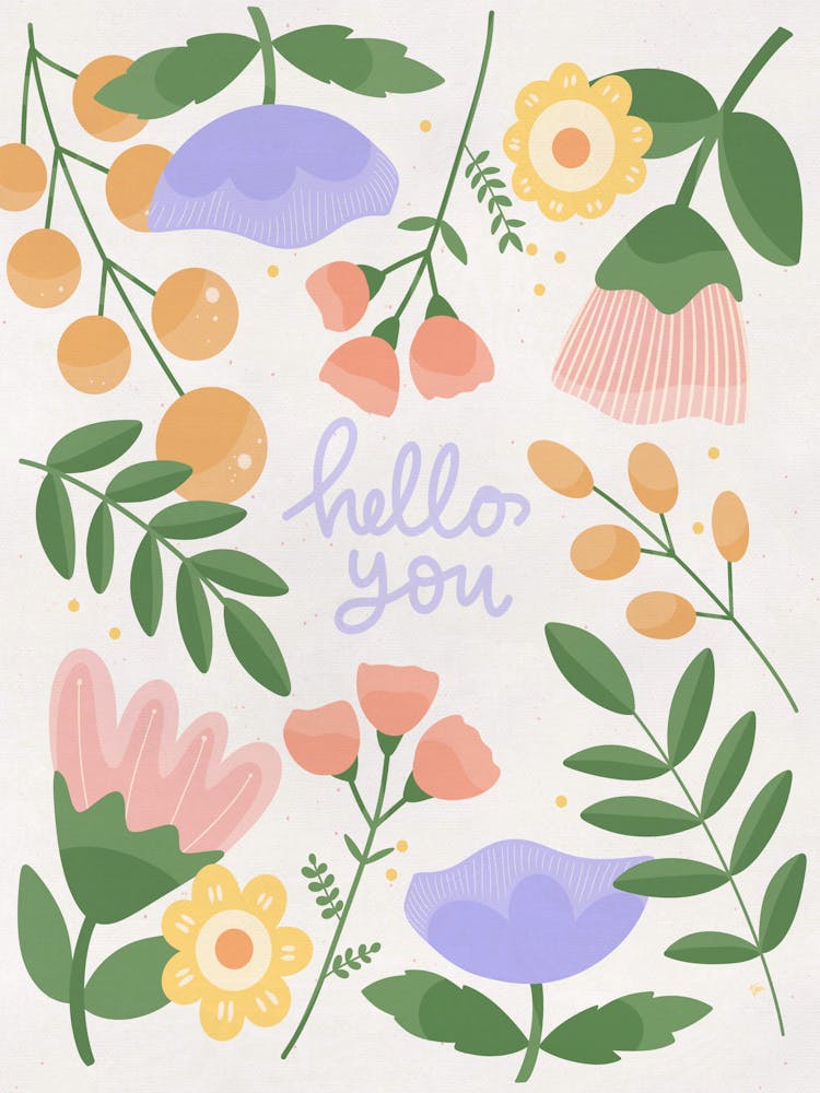 Hello You positive quote