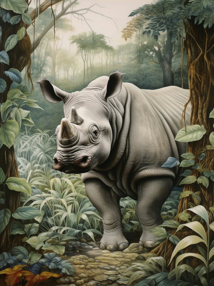 Grey Rhino Exploring Nature 3