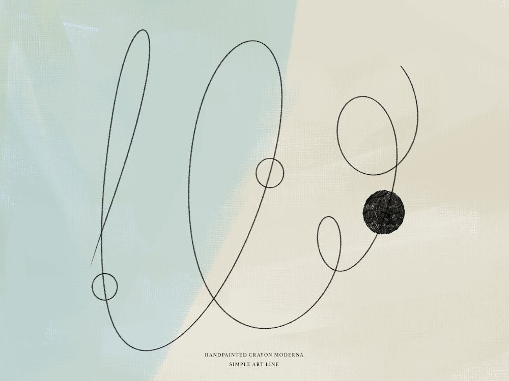 Simple art line no 46