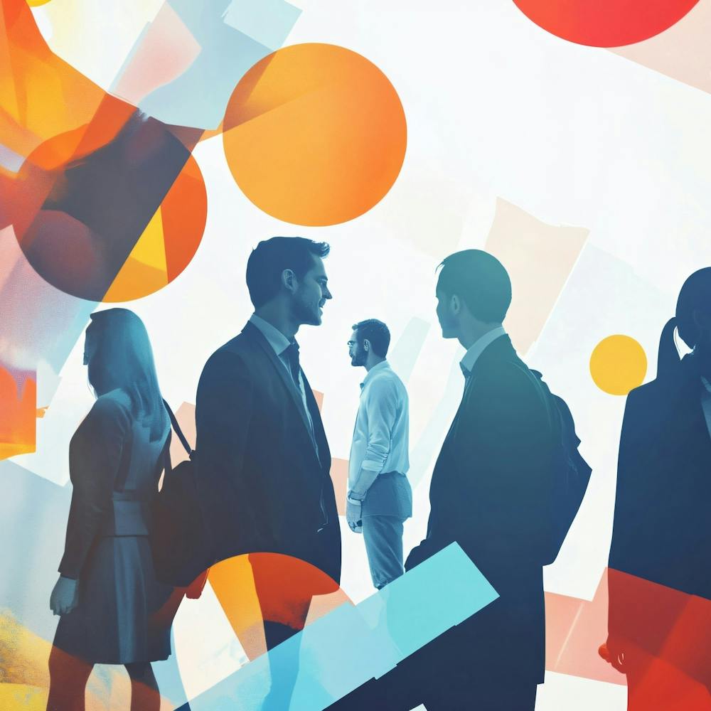 Business People Silhouettes