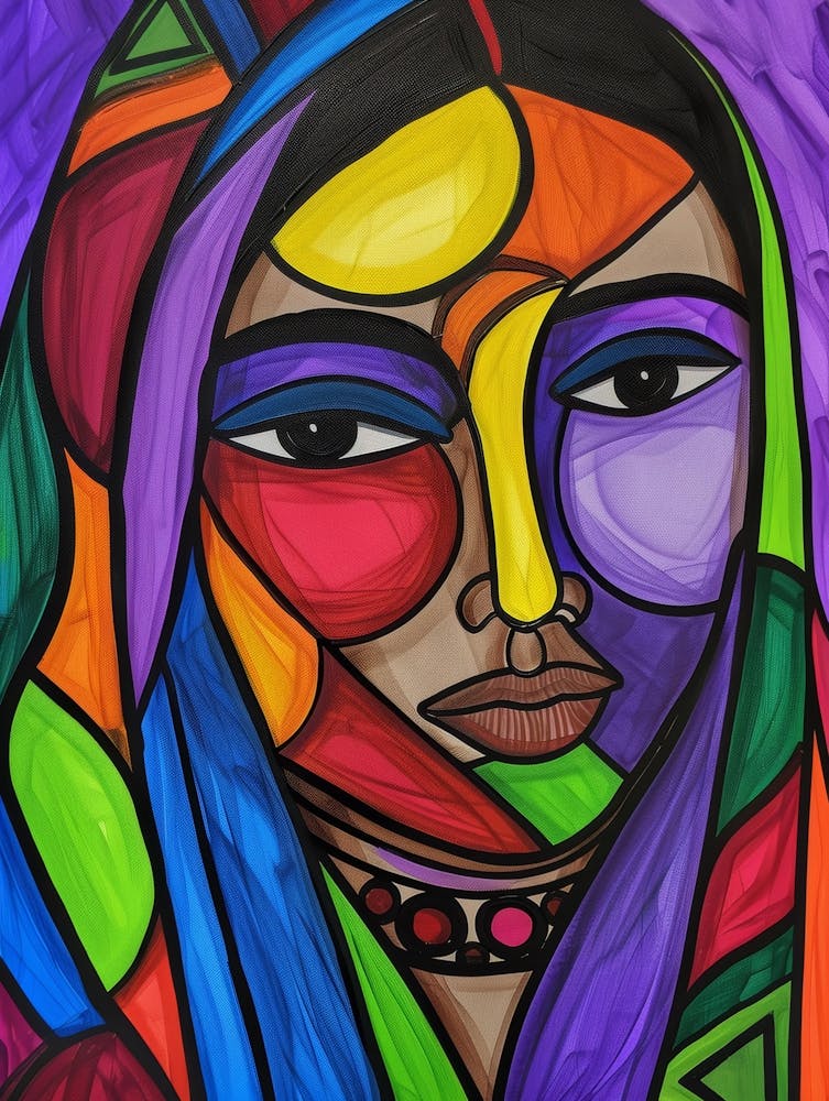 Colorful Woman 2
