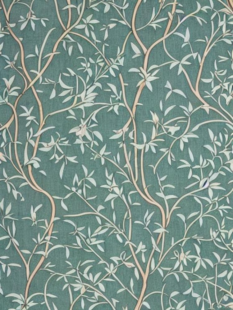 Ironwood tree Vintage Botanical