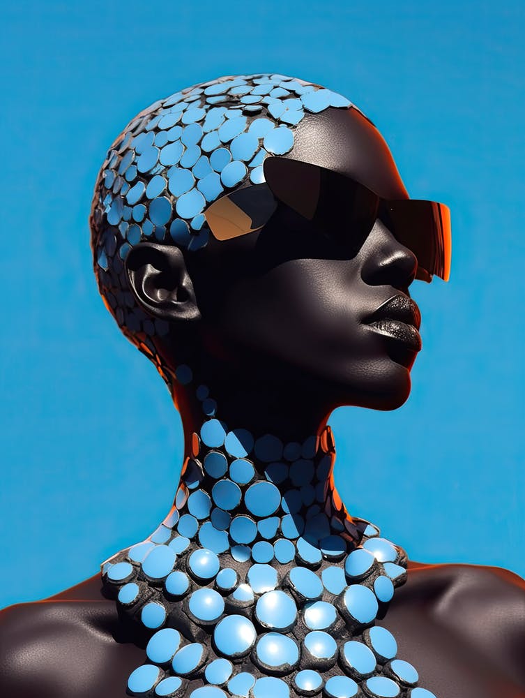 Fashion Odyssey: Afro American Galactic Vibes