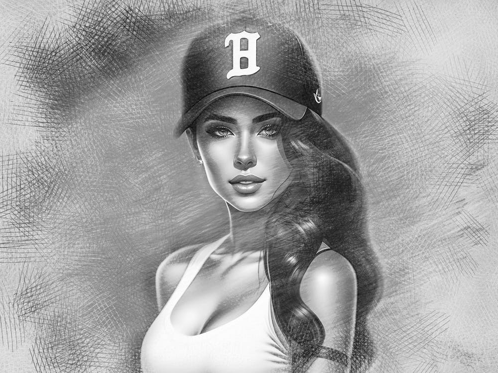 Digital Art Girl Beauty