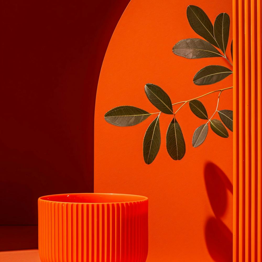 Orange Planter