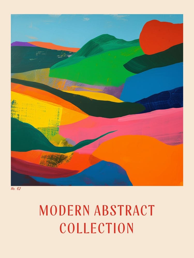 Modern Abstract Collection Poster 62