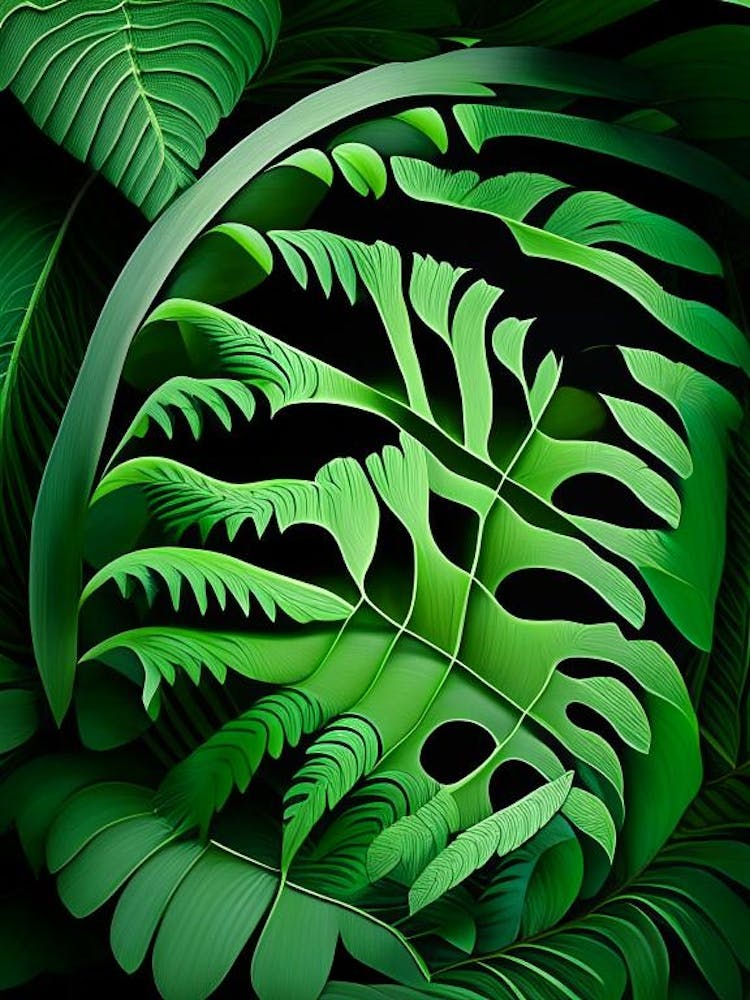 Soft Shield Fern Vibrant