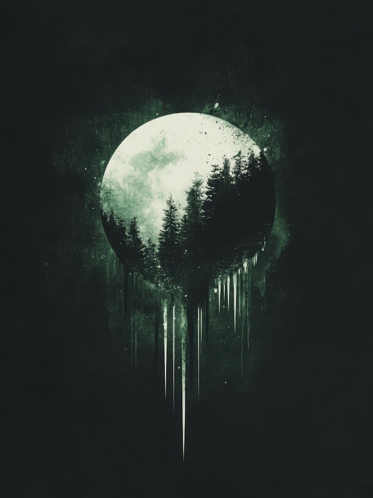 Full Moon In The Forest 19
