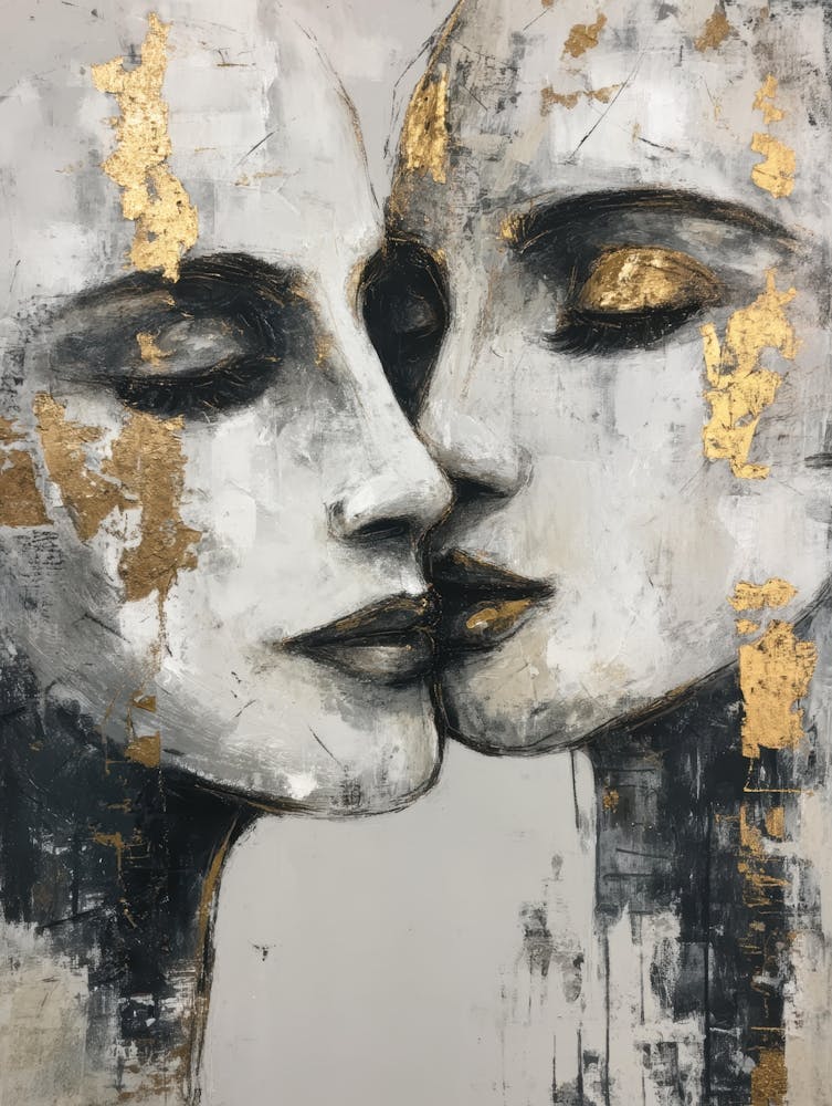 Two Women Kissing 54