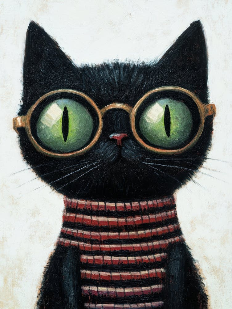 Chat à Lunettes 16