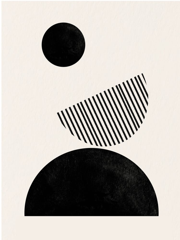 Abstract Shapes Mid Century