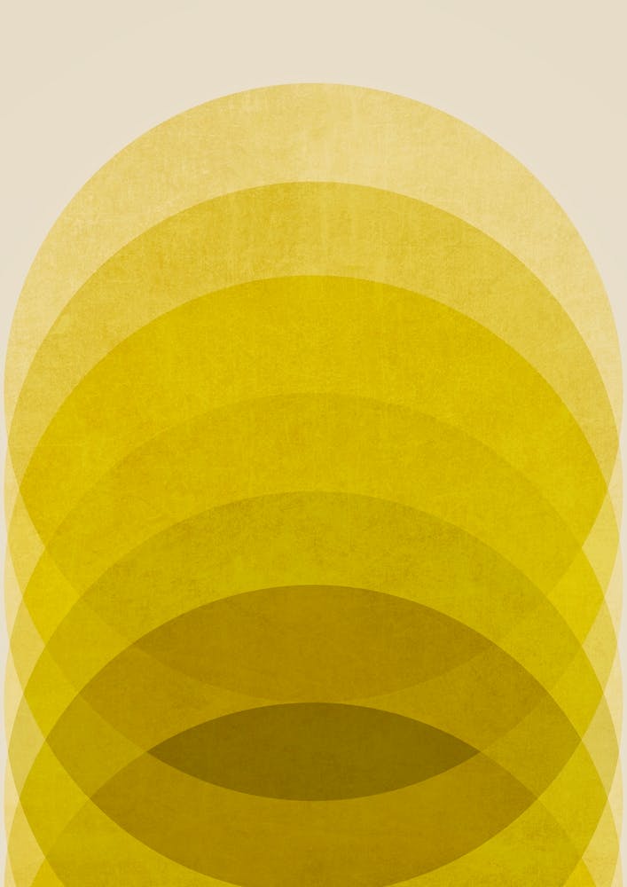 Cercles Jaunes Dégradés