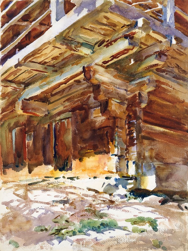 Abriès, John Singer Sargent