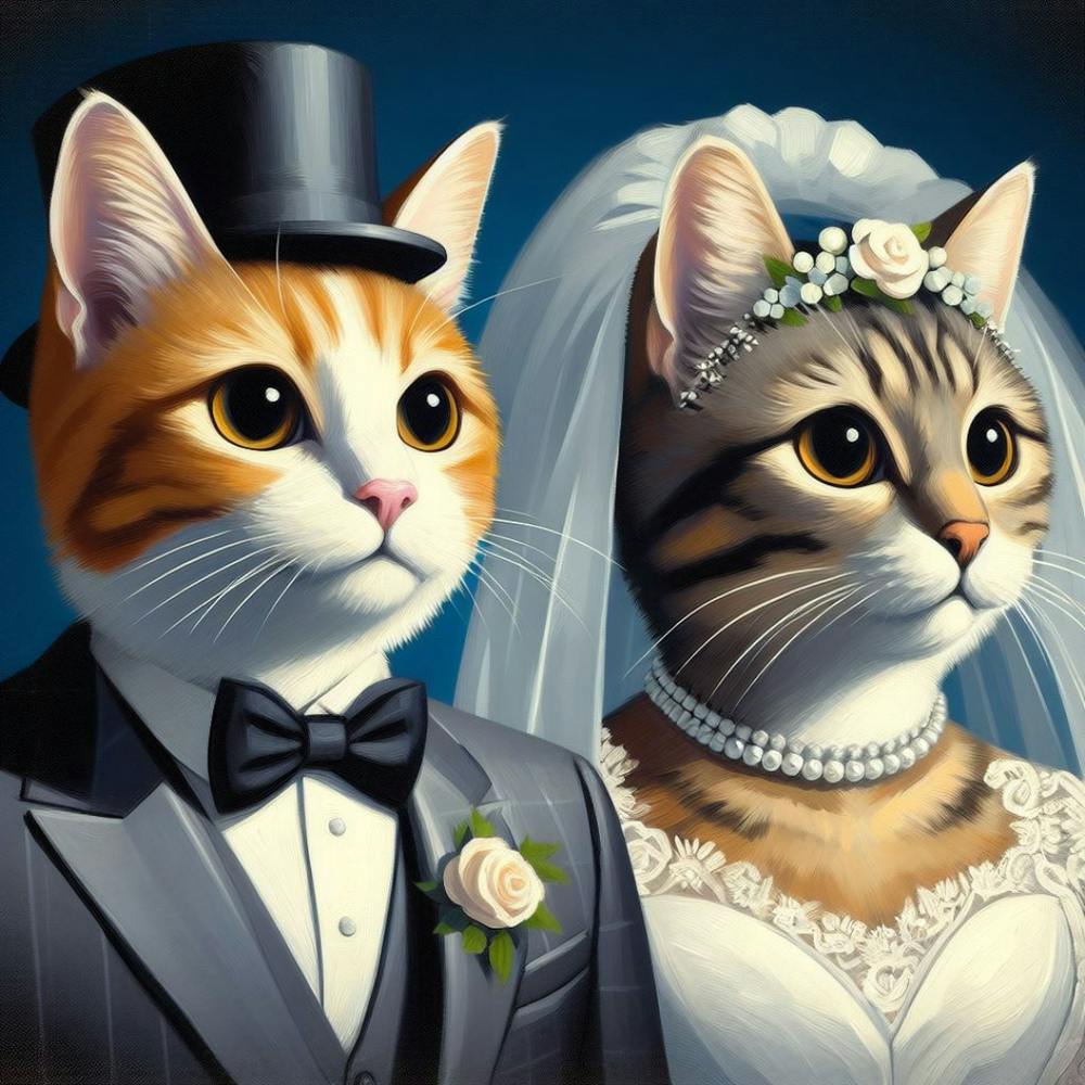 Wedding Cats