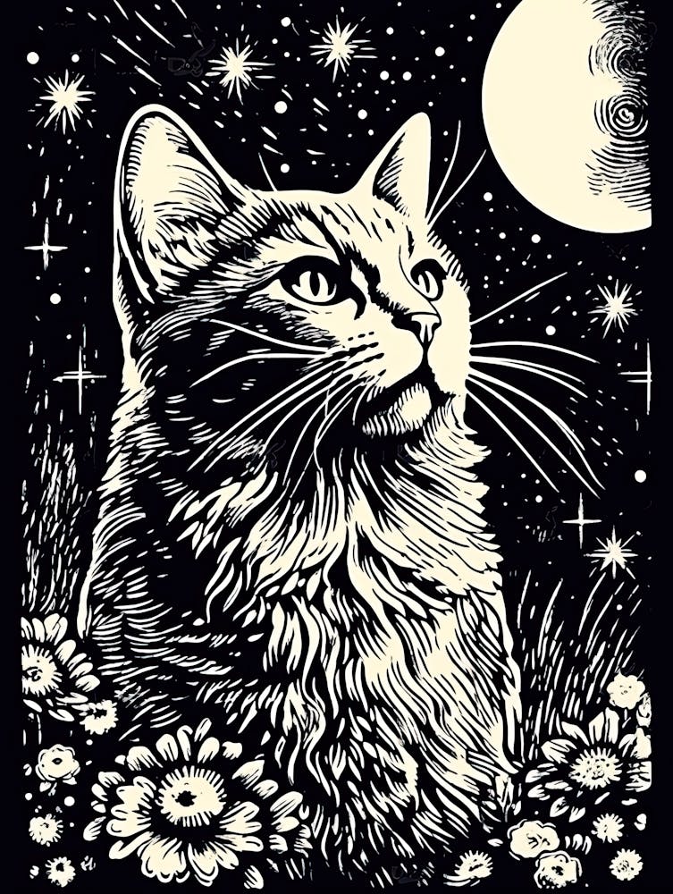 Stellar Whiskerwind, Psychedelic Cats series
