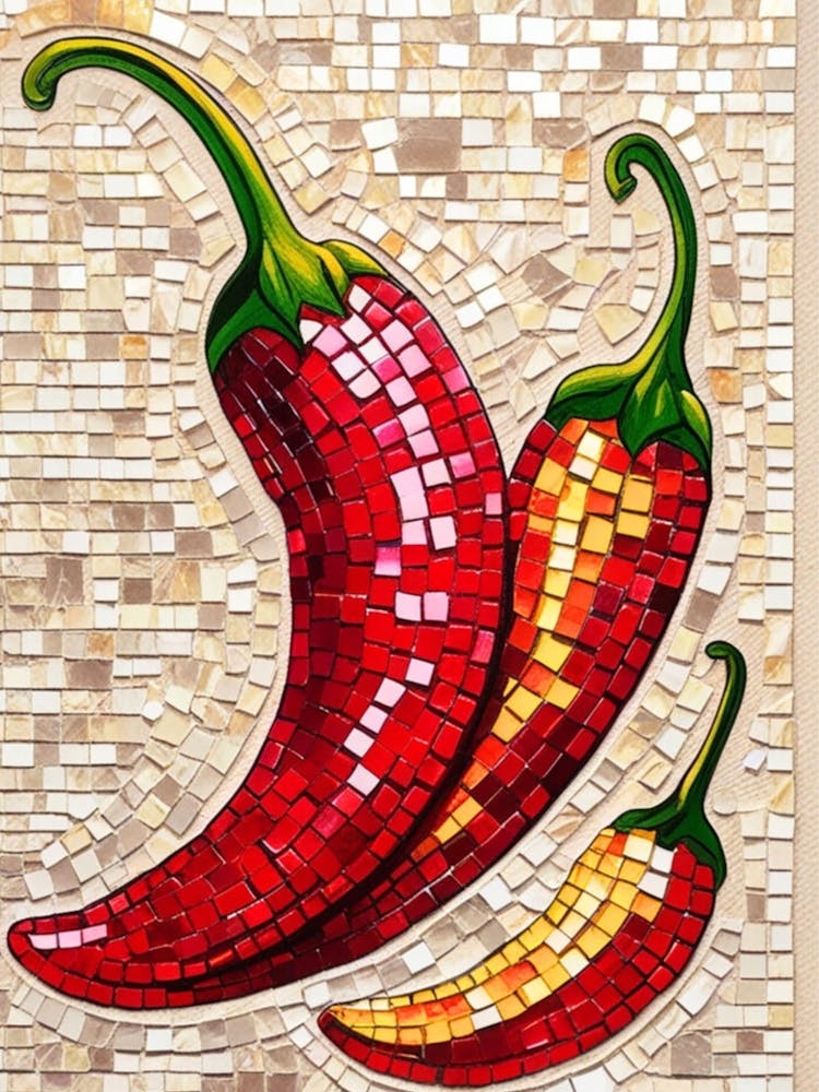 Rote Chilischoten