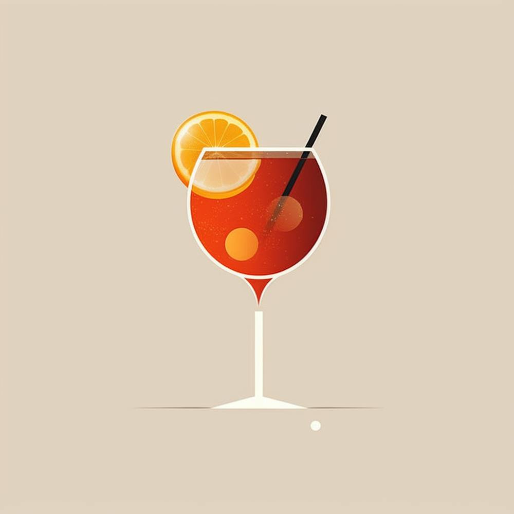 Minimalist Cocktail Wall Art