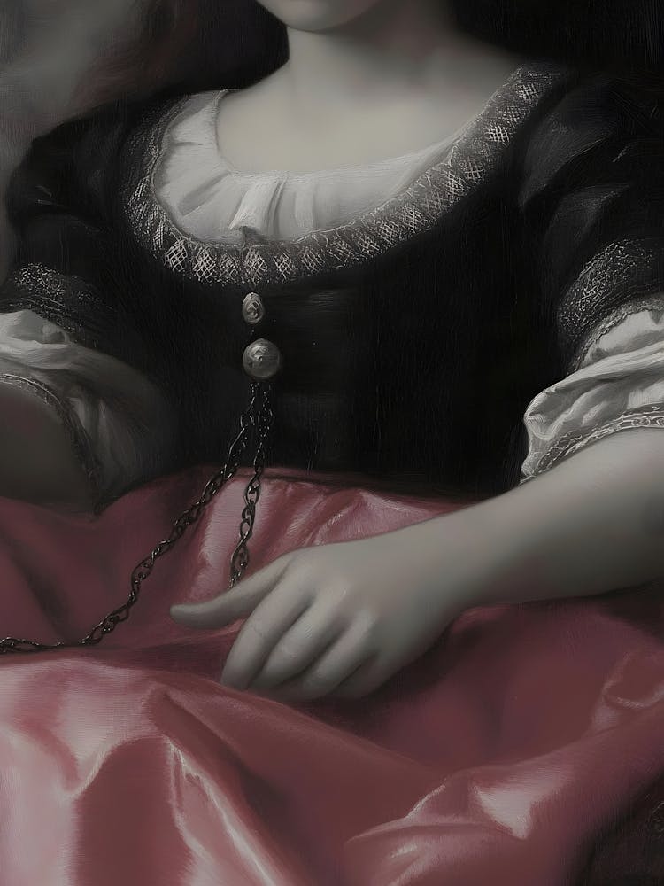 Dark Gothic Little Girl