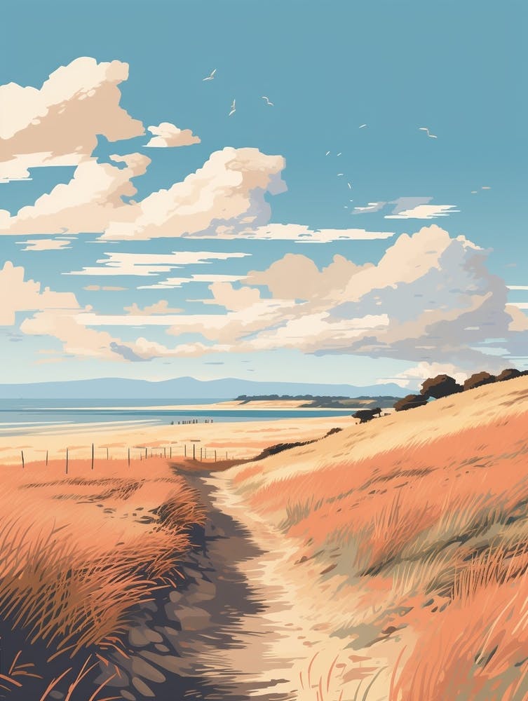 The Saxon Shore Way England 3 Hiking Trail Landscape