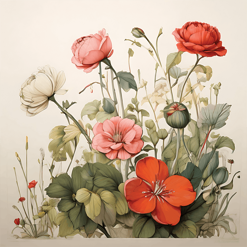Blumen in einer Vase