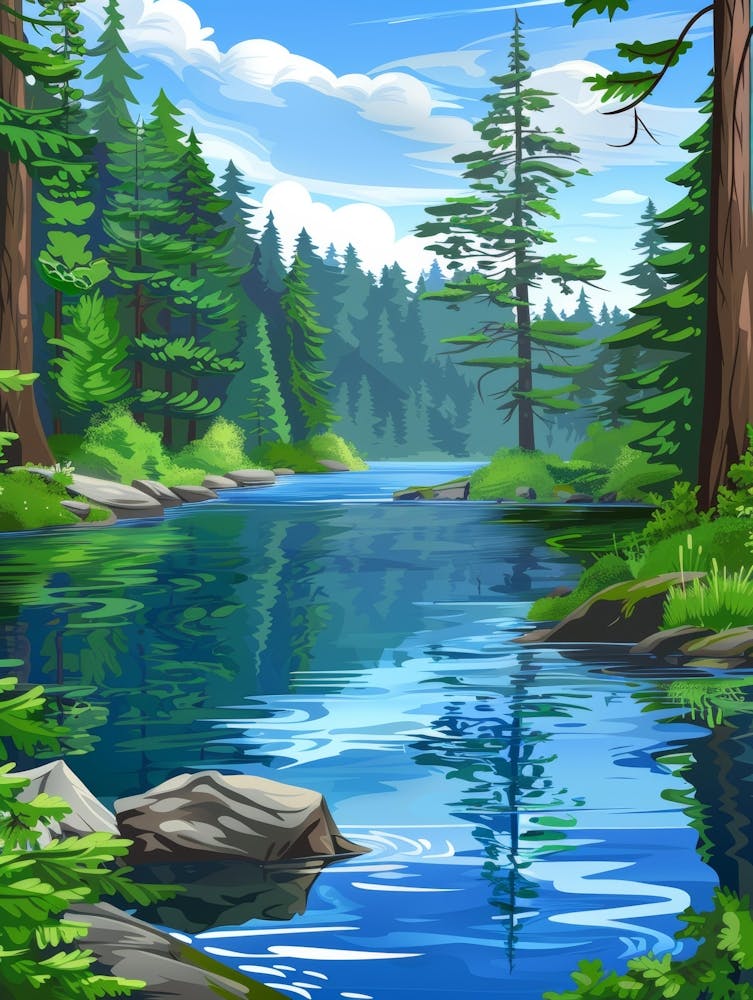 River In The Forest 1