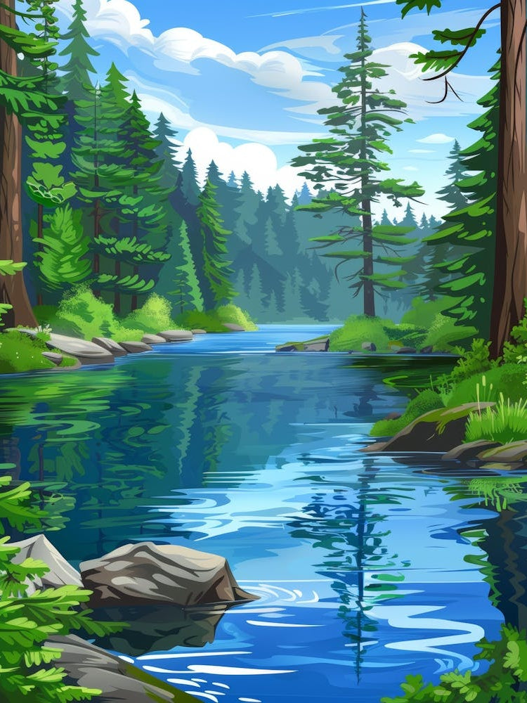River In The Forest 1