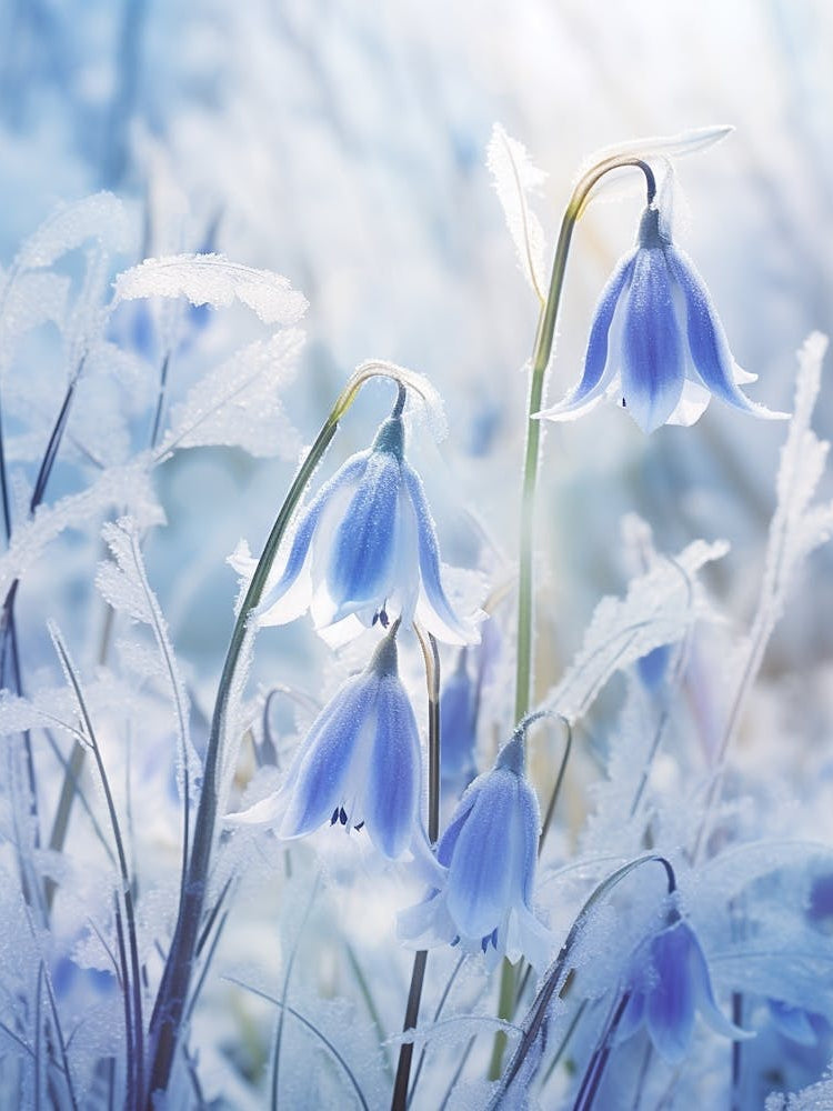 Frosty Botanical Bluebell 2