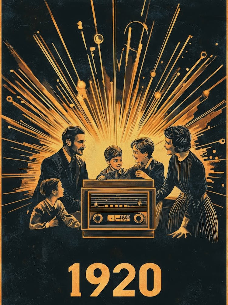 Aihrgdesign A Vintage Poster Celebrating The Rise Of Radio Br Cace8cfa B2f1 456d Bf54 96ce574f6101 1