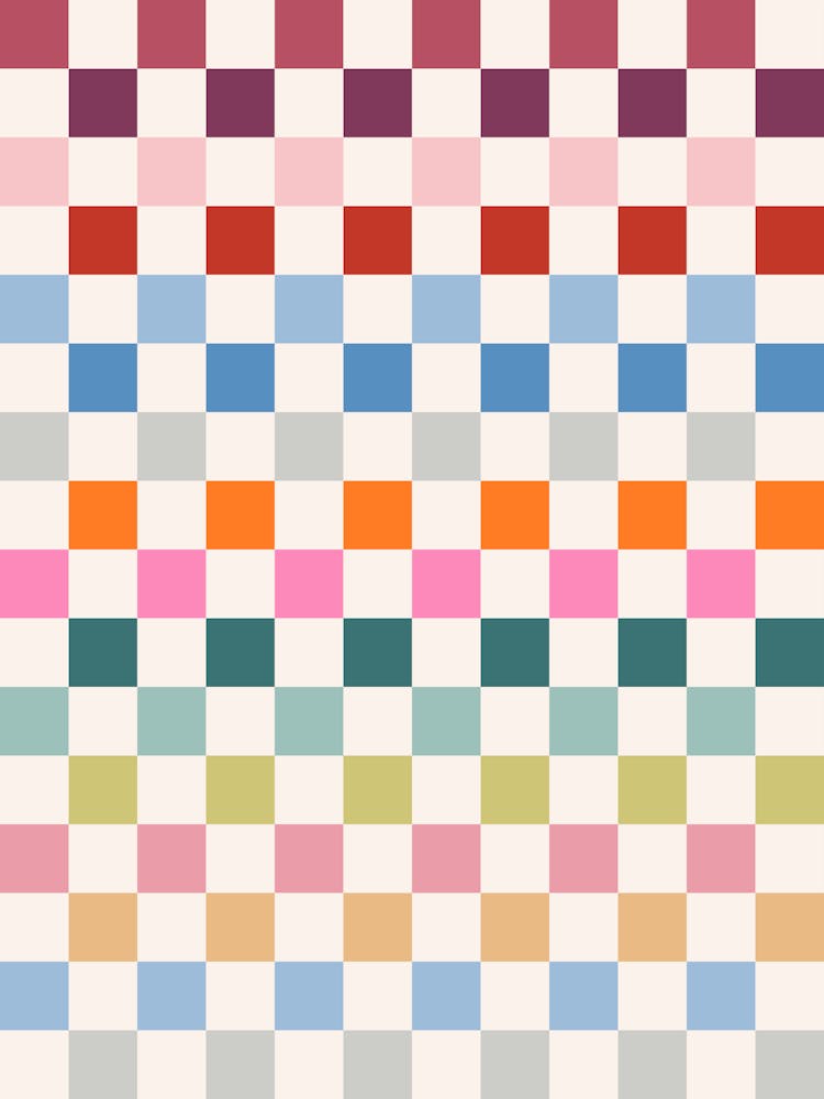 Colorful Checkerboard