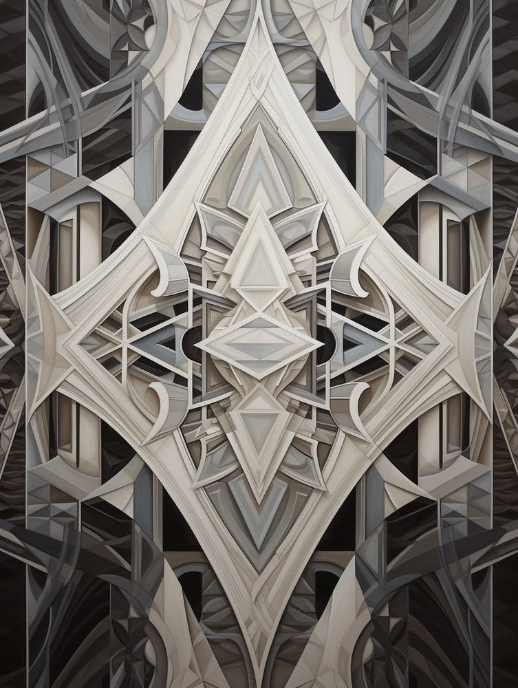 Geometric Reflections Abstract 10