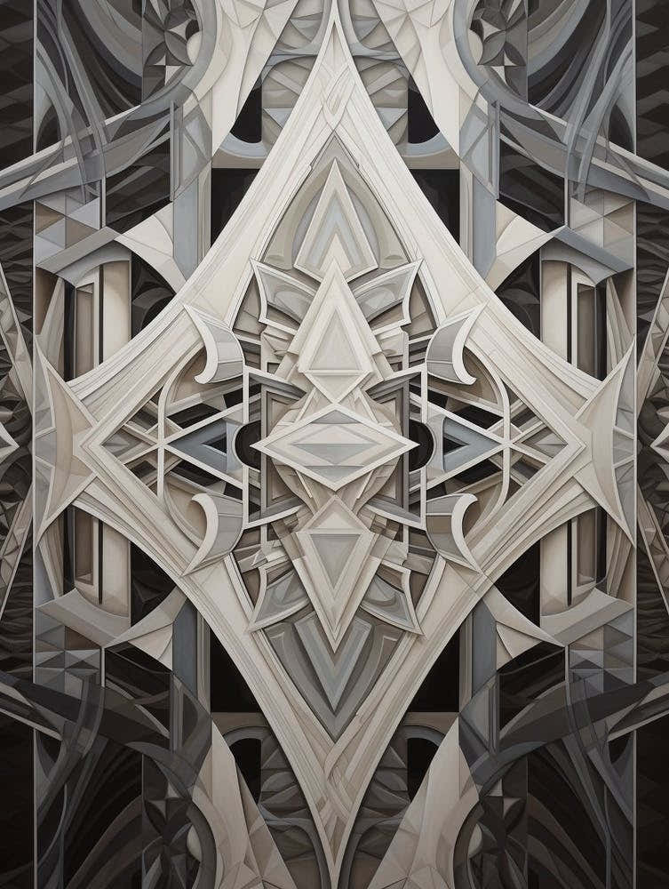 Geometric Reflections Abstract 10