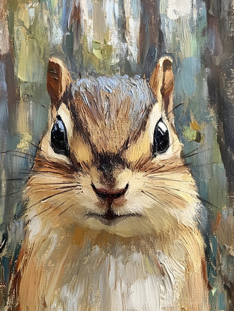 Chipmunk In The Woods 4