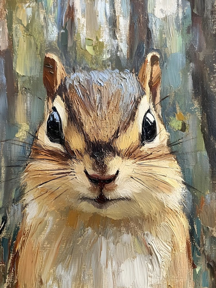 Chipmunk In The Woods 4