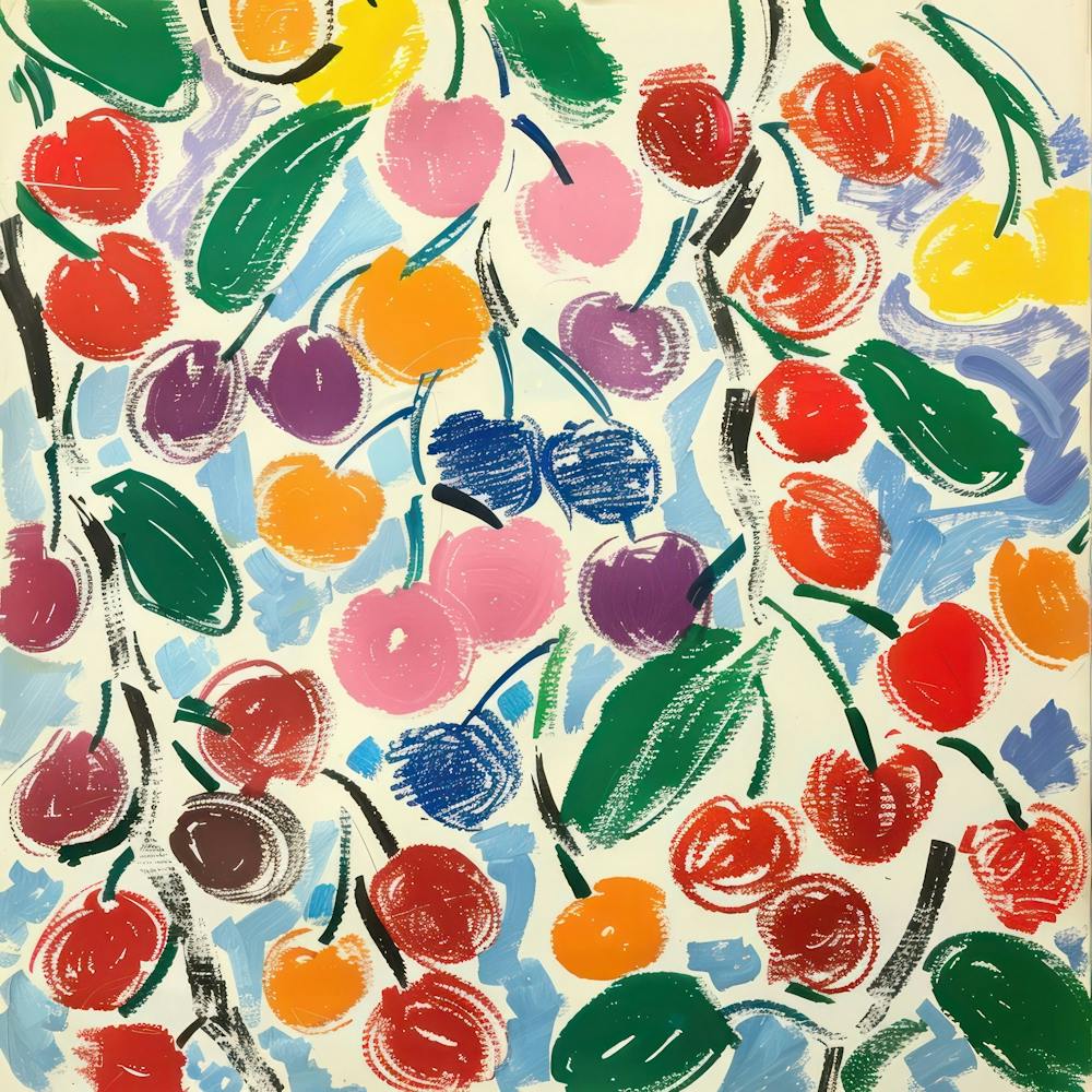 Kirschmalerei Matisse Stil 7