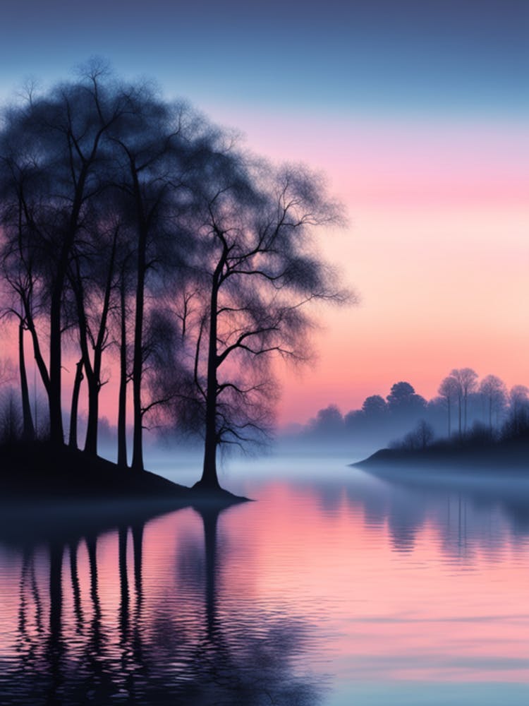 Sunset On The Lake