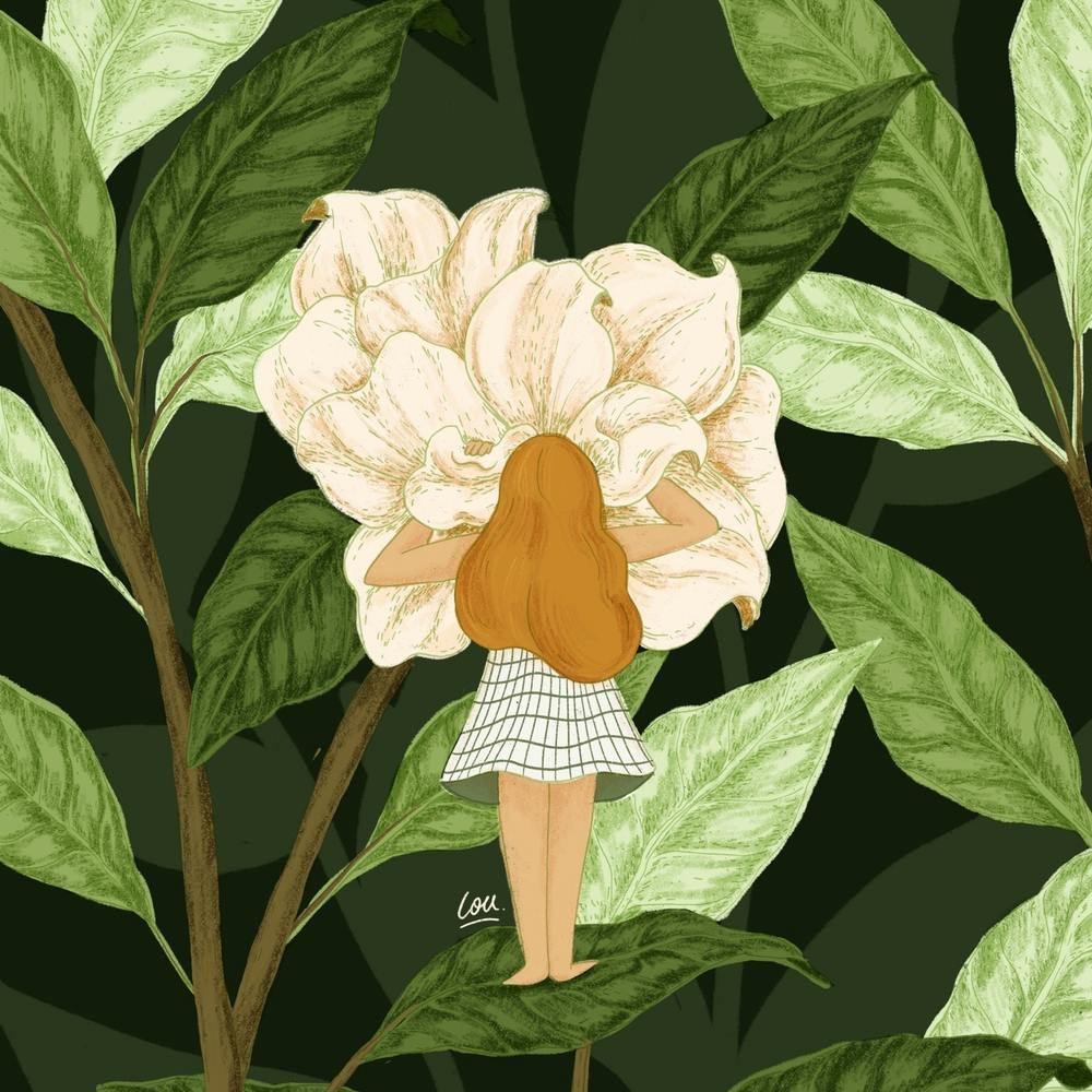 Girl In The Forest 1