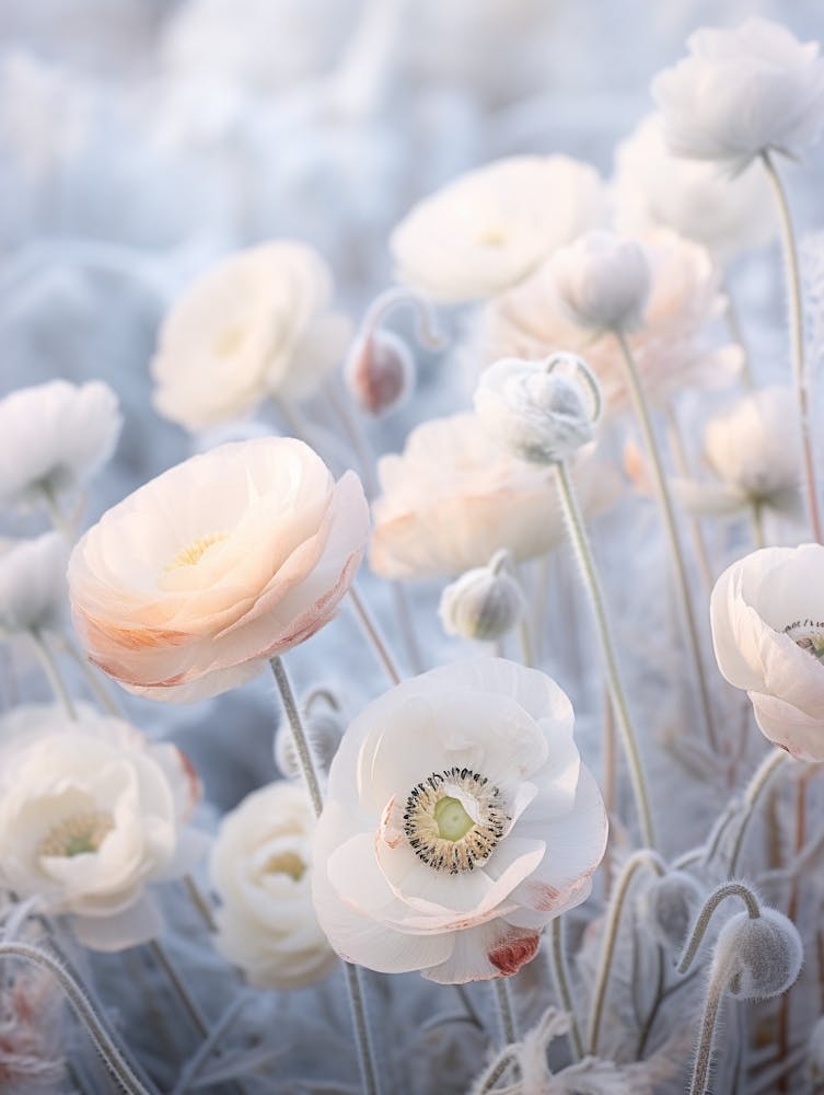 Frosty Botanical Ranunculus 3