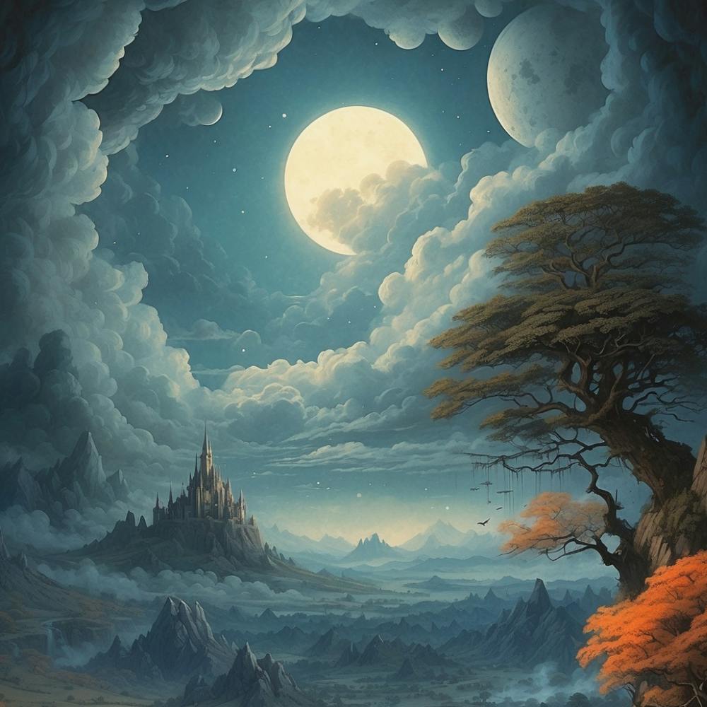 Fantasy Landscape Painting