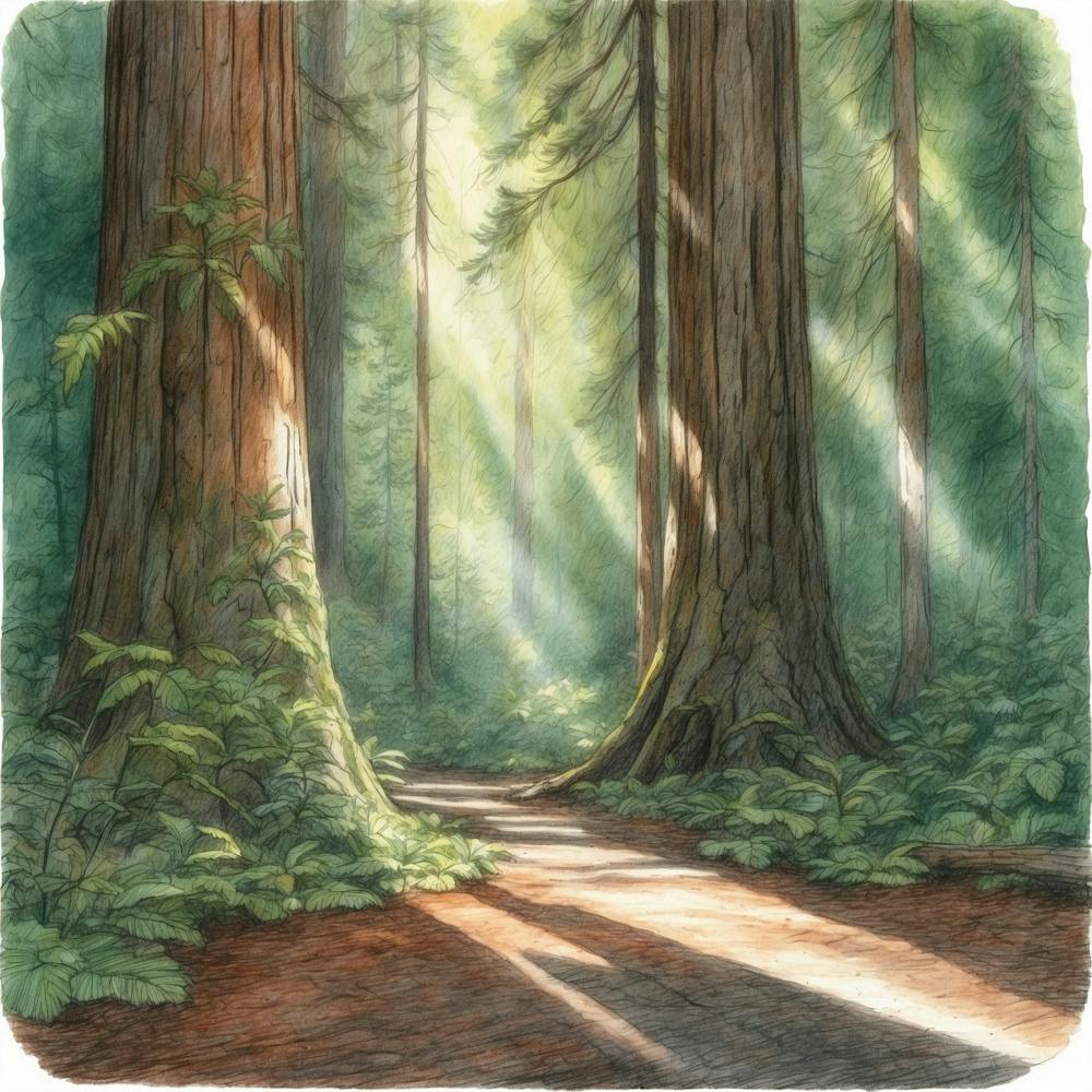 Redwood-Wald