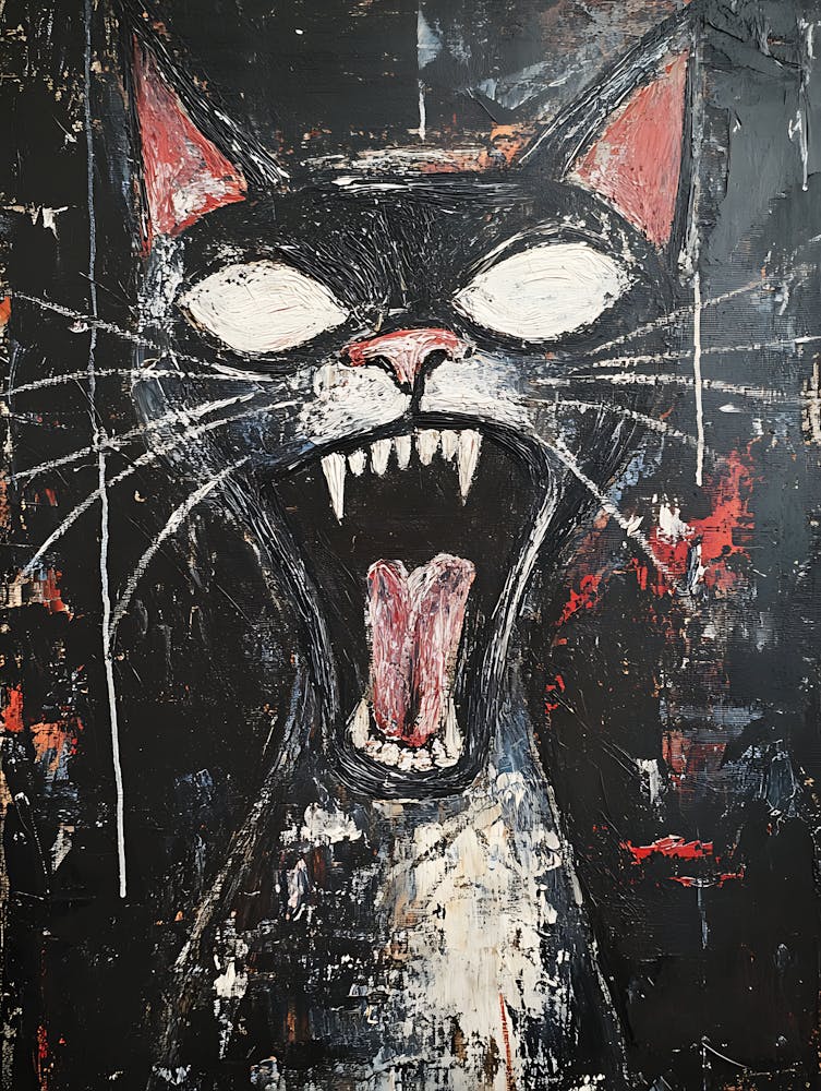 Fantastic Screaming Cat 1