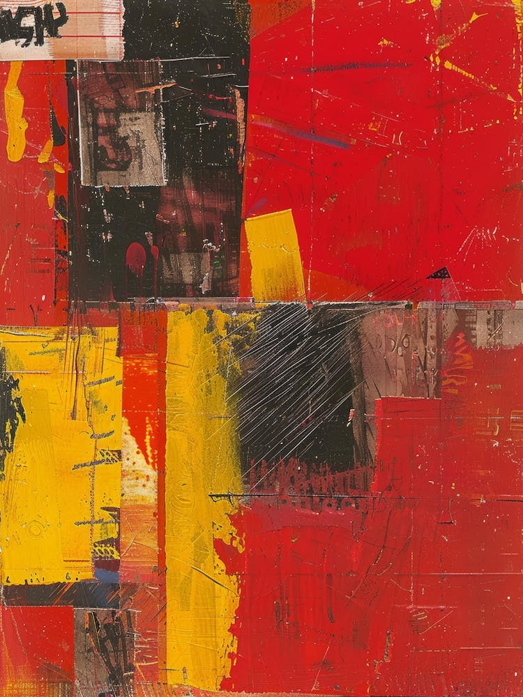 Red, Yellow And Black