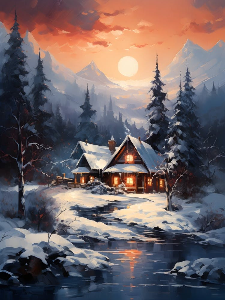 Winter Cabin