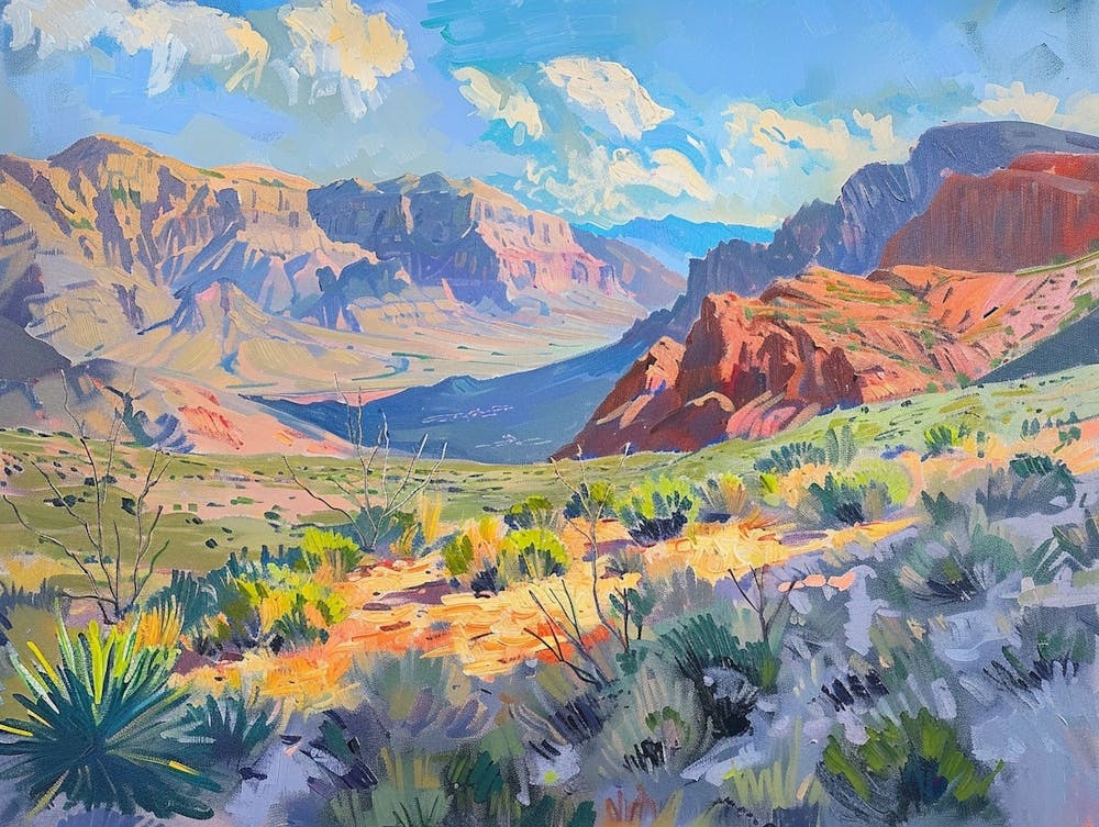 Western Landscapes Red Rock Canyon Nevada 1