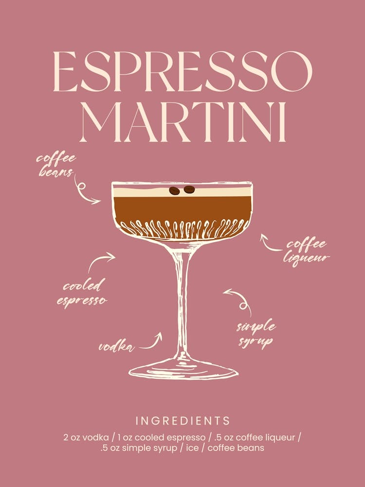 Espresso Martini Pink