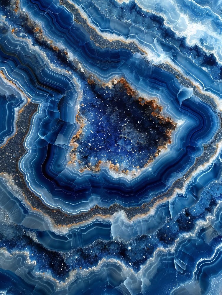 Blue Geode