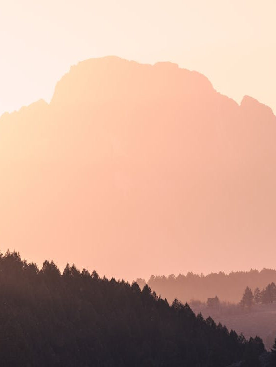 Mountain Sunset - Grand Teton National Park